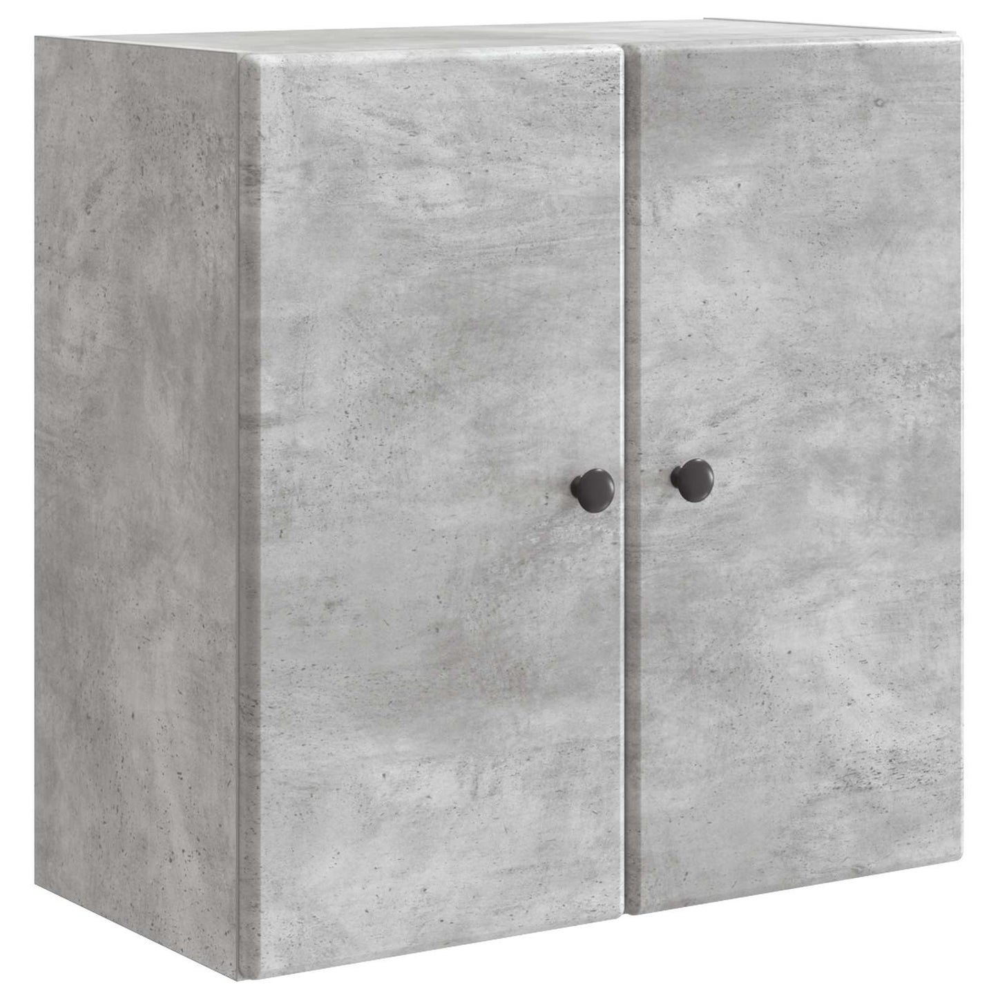 vidaXL Wall-Mounted Cabinet Concrete Grey 59 x 31 x 60 cm