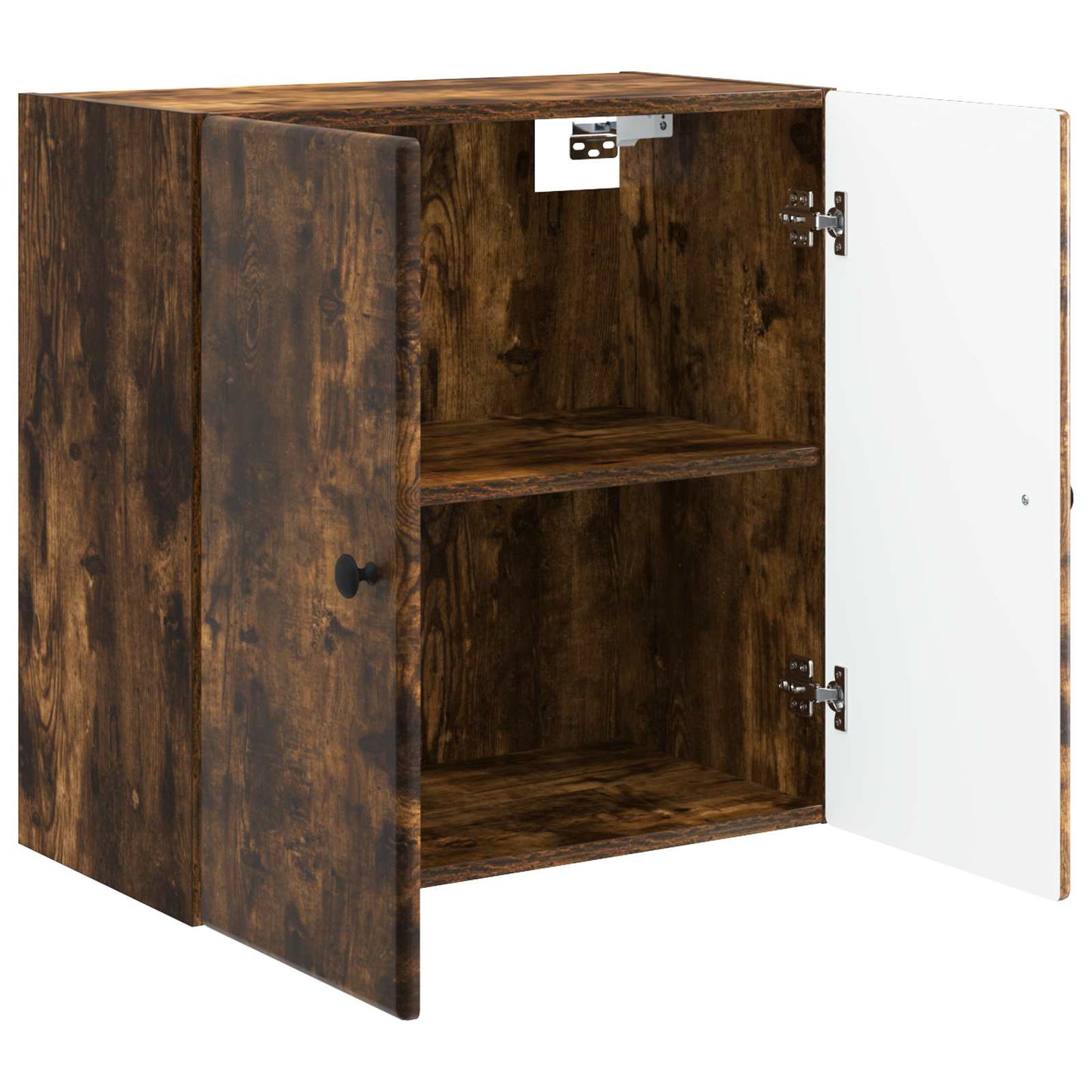 vidaXL Wall-Mounted Cabinet 59 x 31 x 60 cm Engineered Wood Smoked Oak