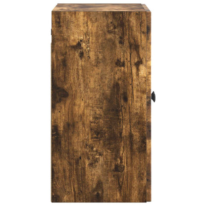 vidaXL Wall-Mounted Cabinet 59 x 31 x 60 cm Engineered Wood Smoked Oak