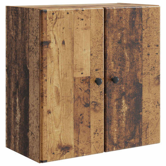 vidaXL Wall-Mounted Cabinet 59 x 31 x 60 cm Engineered Wood Old Wood
