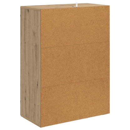 vidaXL Wall-Mounted Cabinet Artisan Oak 59 x 31 x 60 cm