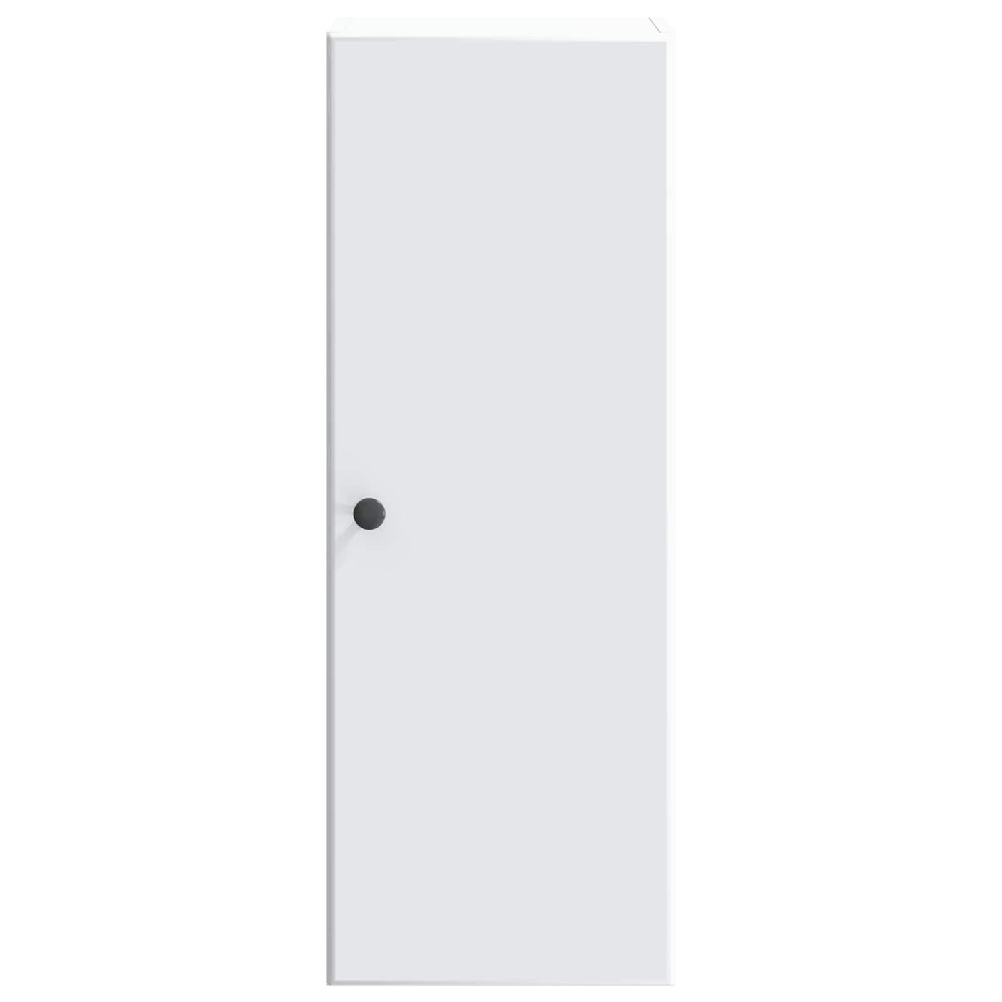 vidaXL Wall-Mounted Cabinet White 33 x 34.5 x 90 cm Engineered Wood