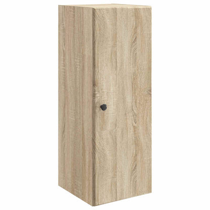 vidaXL Wall-Mounted Cabinet Sonoma Oak 33 x 34.5 x 90 cm