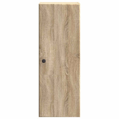 vidaXL Wall-Mounted Cabinet Sonoma Oak 33 x 34.5 x 90 cm