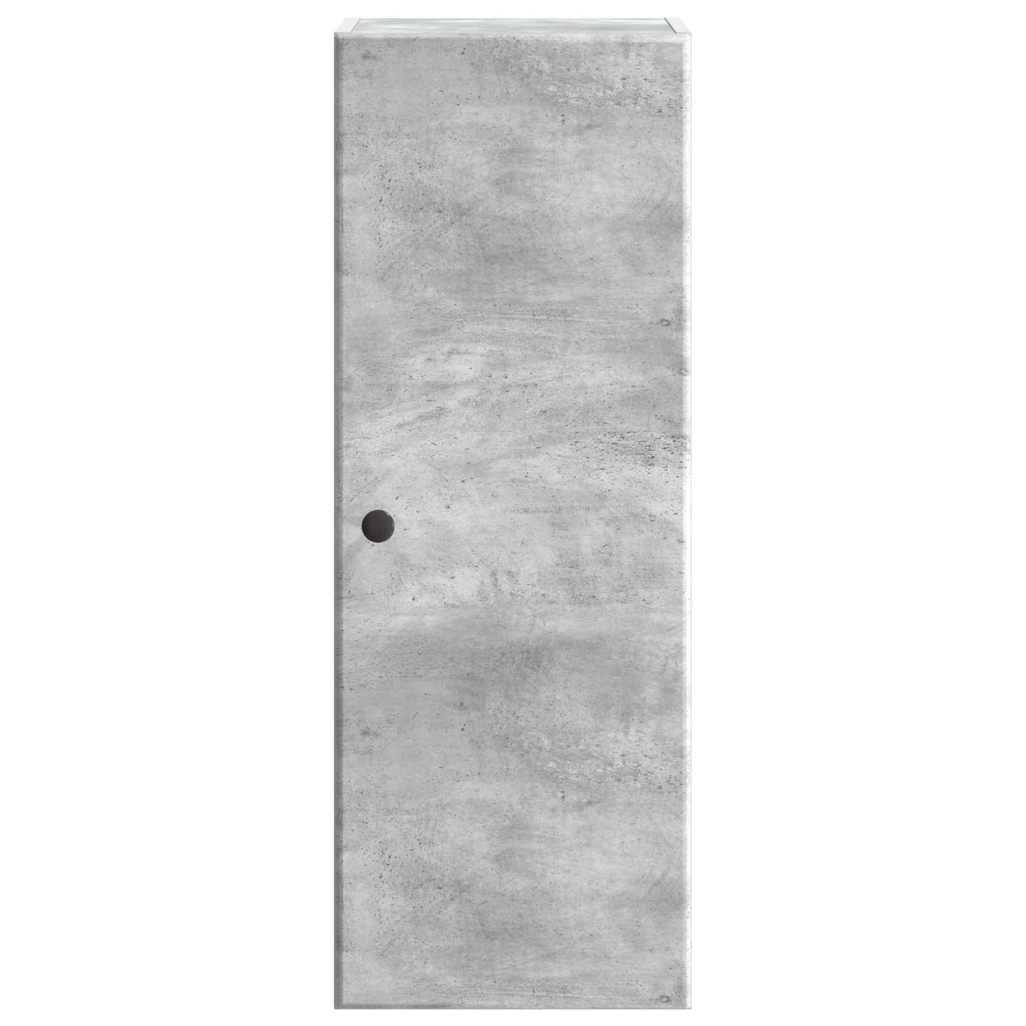 vidaXL Wall-Mounted Cabinet Concrete Grey 33 x 34.5 x 90 cm