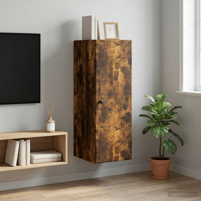 vidaXL Wall-Mounted Cabinet 33 x 34.5 x 90 cm Engineered Wood