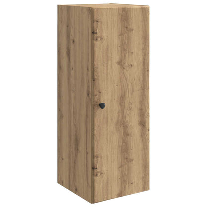 vidaXL Wall-Mounted Cabinet Artisan Oak 33 x 34.5 x 90 cm