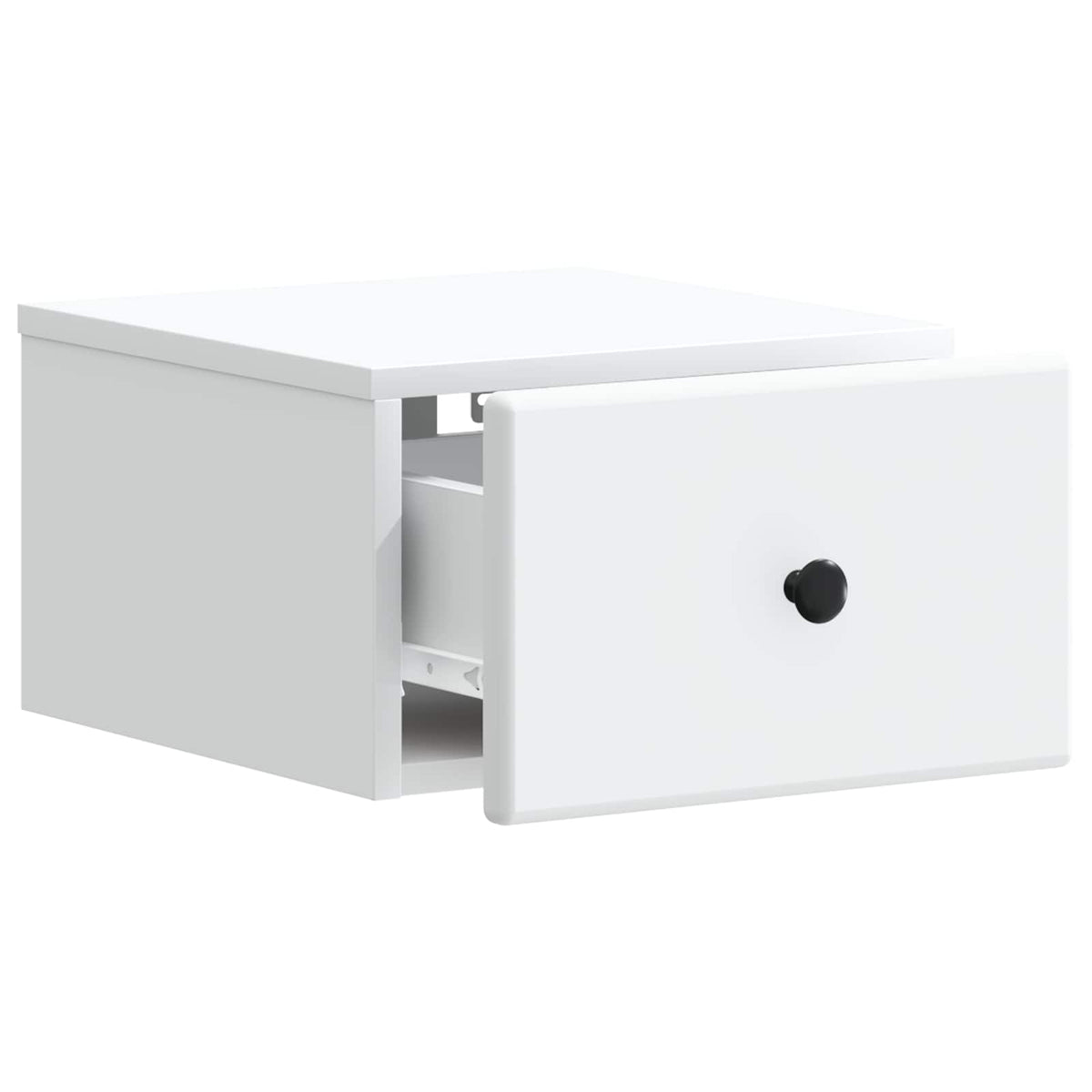 vidaXL Wall-Mounted Bedside Cabinet White 34.5 x 33 x 20 cm