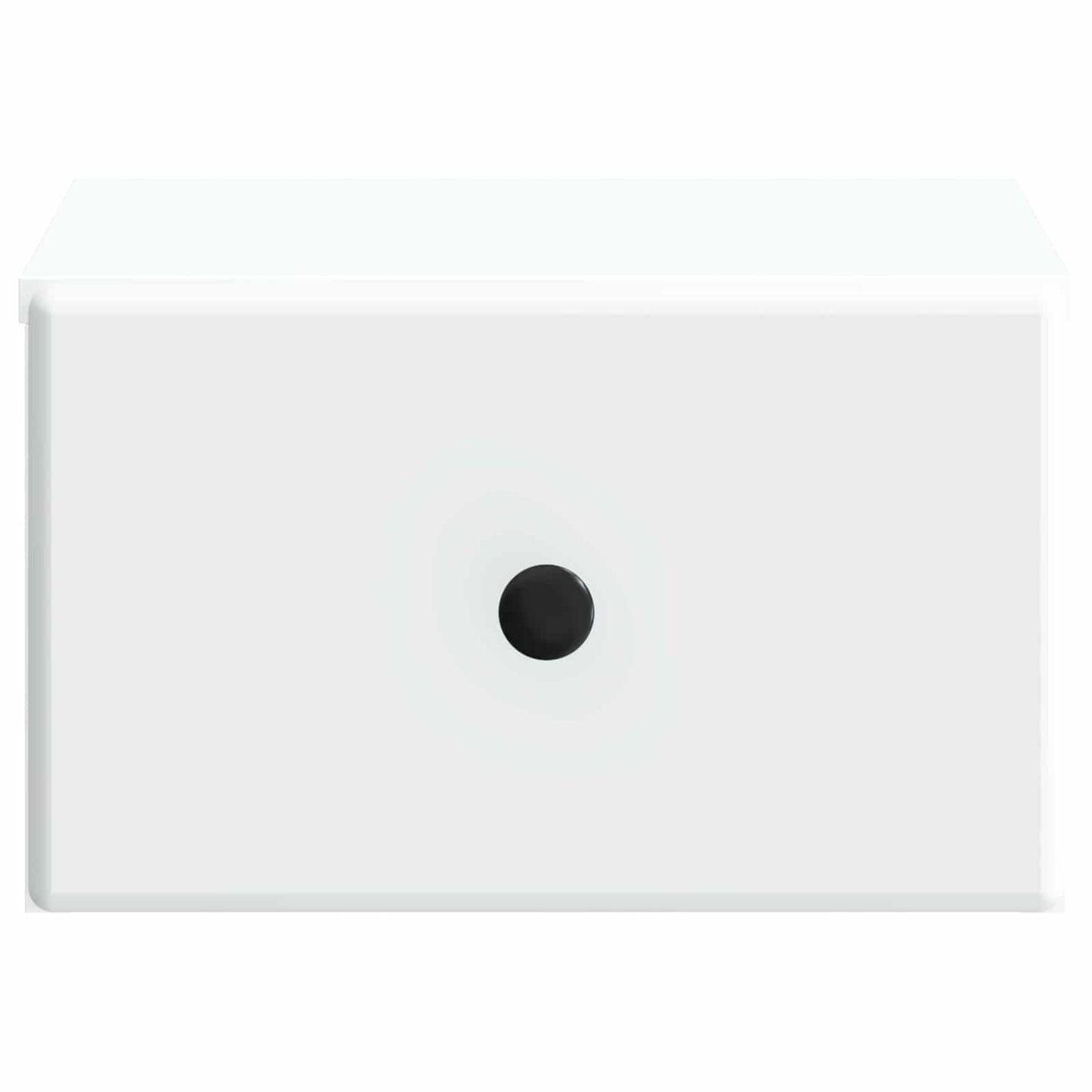 vidaXL Wall-Mounted Bedside Cabinet White 34.5 x 33 x 20 cm