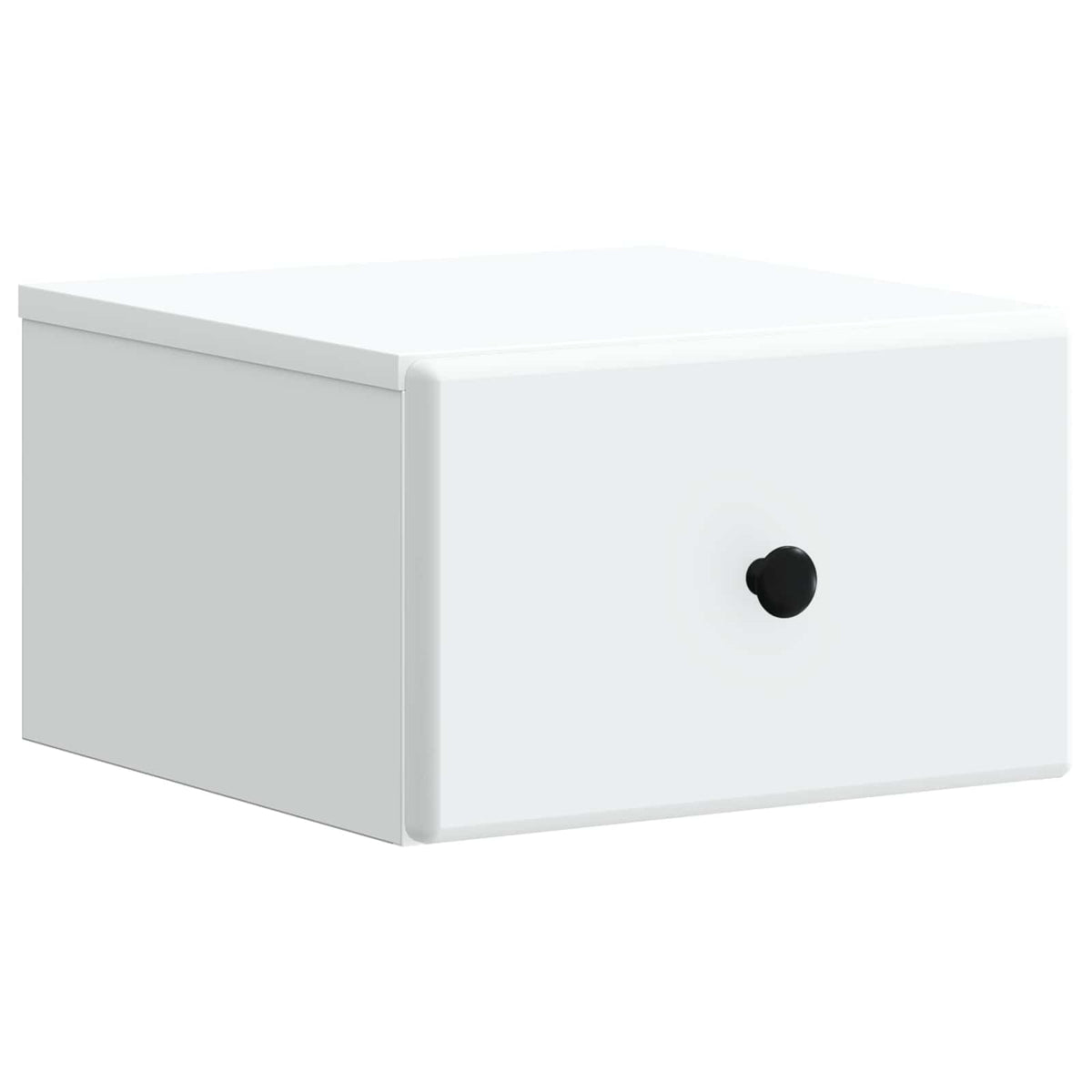 vidaXL Wall-Mounted Bedside Cabinet 2 pcs White 34.5 x 33 x 20 cm