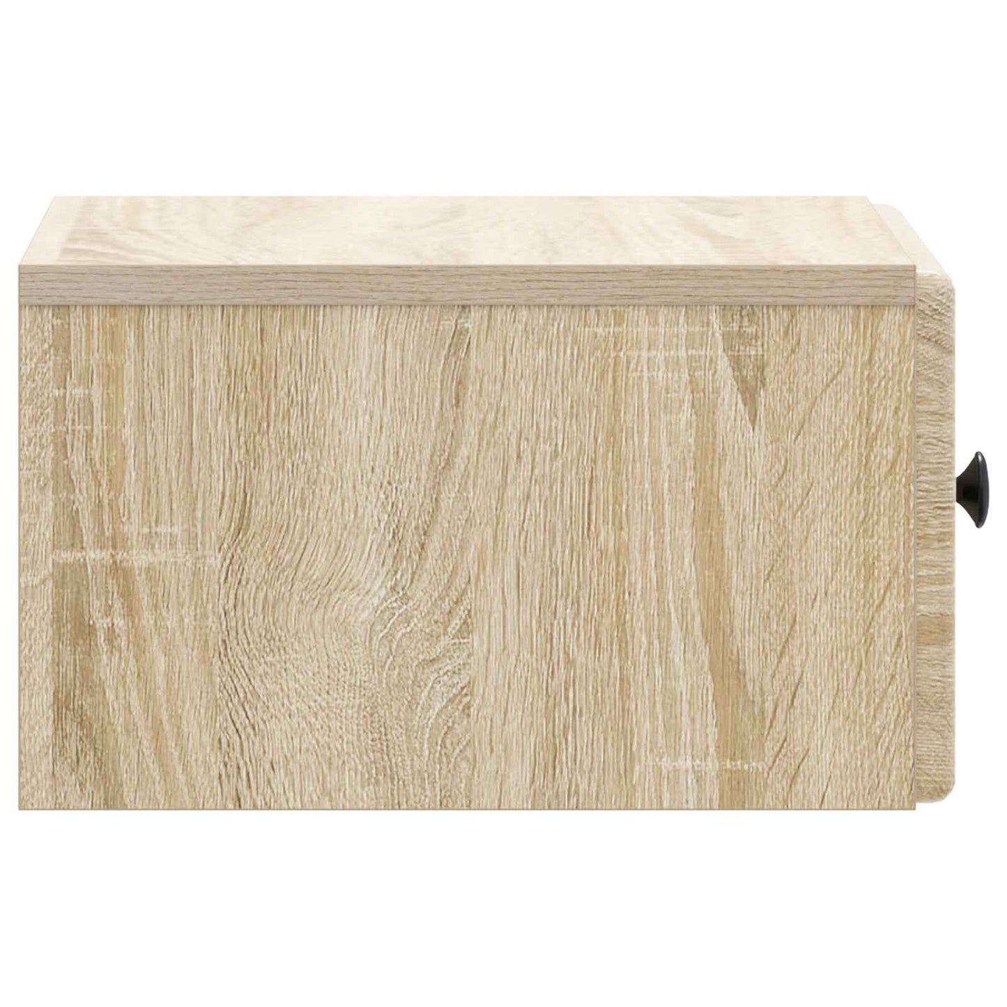 vidaXL Wall-Mounted Bedside Cabinet Sonoma Oak 34.5 x 33 x 20 cm