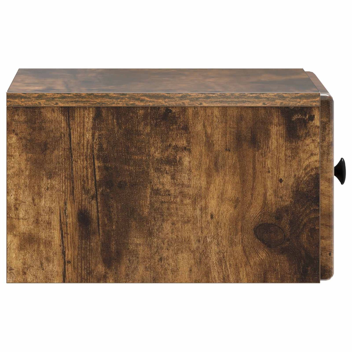 vidaXL Wall-Mounted Bedside Cabinet 2 pcs Smoked Oak 34.5 x 33 x 20 cm