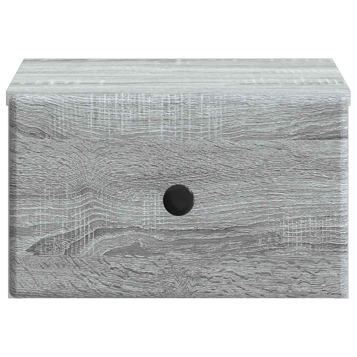 vidaXL Wall-Mounted Bedside Cabinet 2 pcs Grey Sonoma Engineered Wood