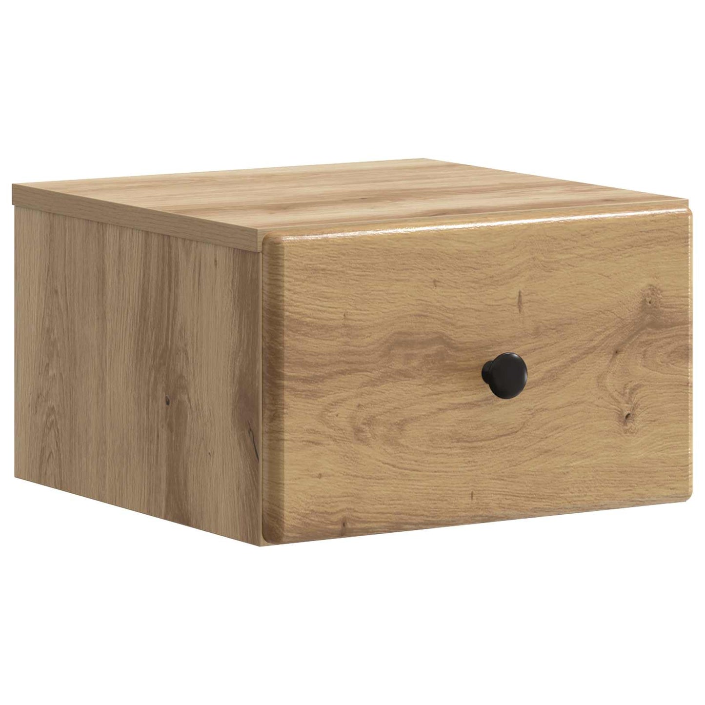vidaXL Wall-Mounted Bedside Cabinet 2 pcs Artisan Oak