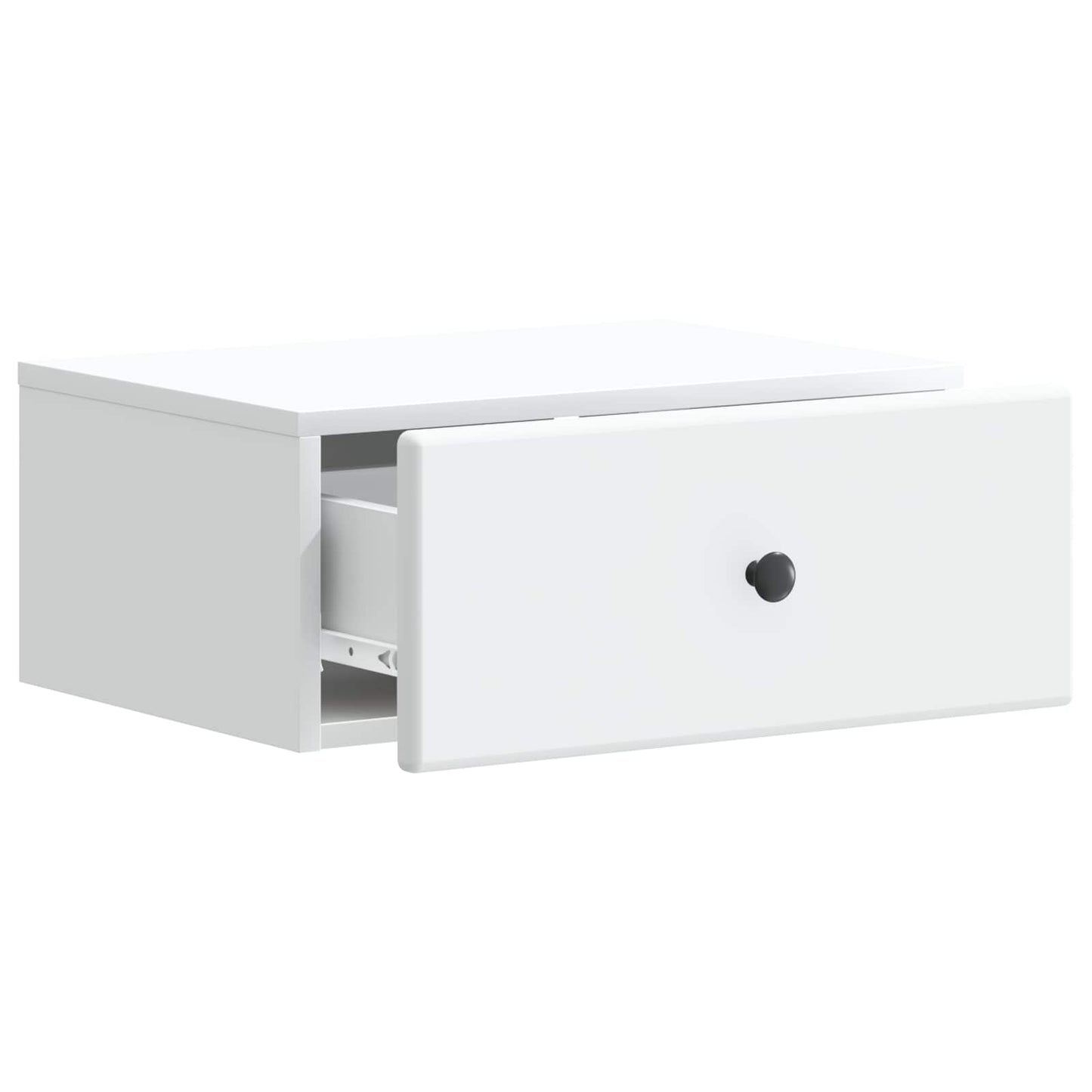 vidaXL Wall-Mounted Bedside Cabinet 2 pcs White 49 x 34.5 x 20 cm