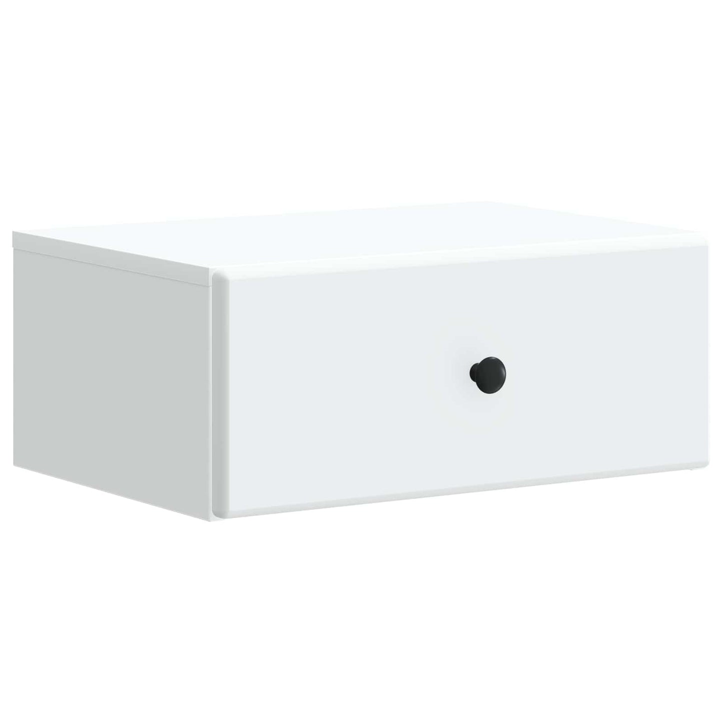 vidaXL Wall-Mounted Bedside Cabinet 2 pcs White 49 x 34.5 x 20 cm