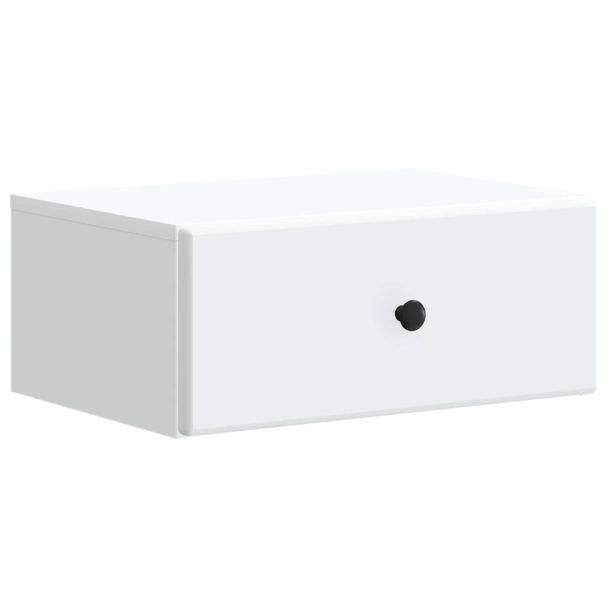 vidaXL Wall-Mounted Bedside Cabinet 2 pcs White 49 x 34.5 x 20 cm