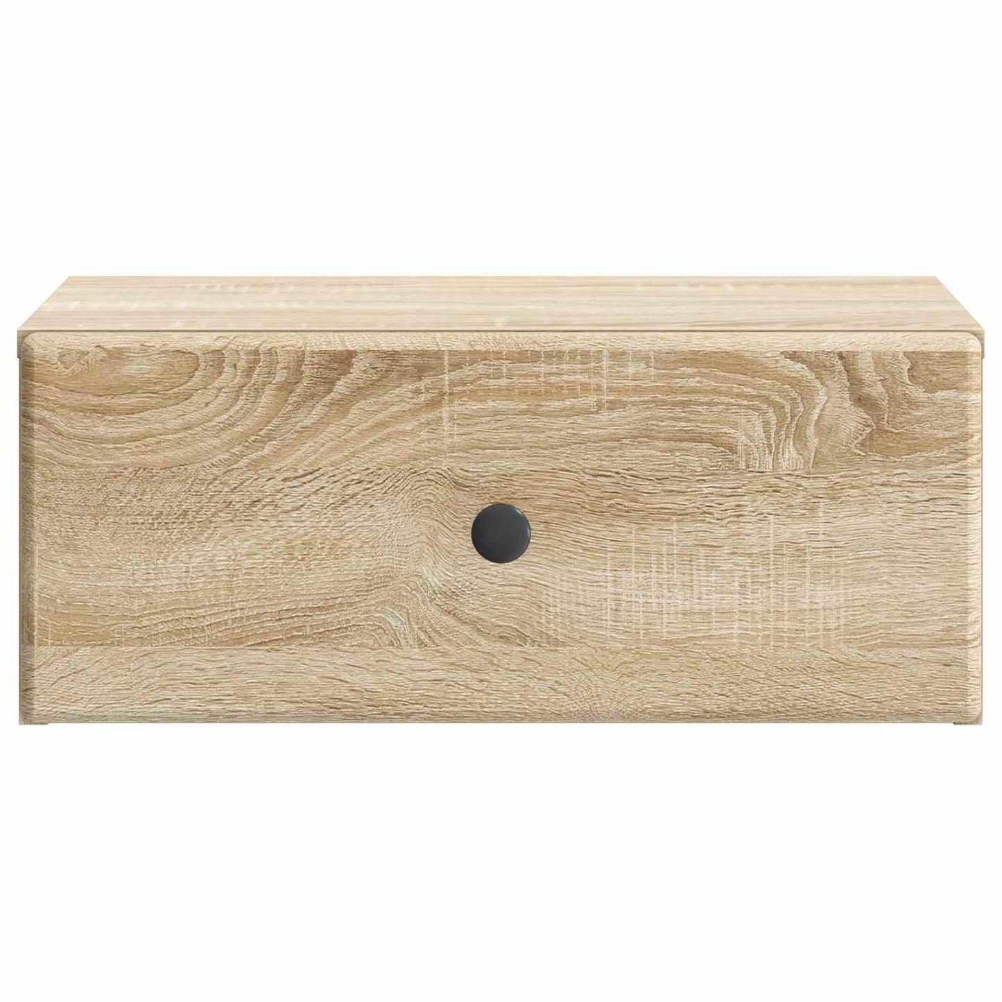 vidaXL Wall-Mounted Bedside Cabinet 2 pcs Sonoma Oak 49 x 34.5 x 20 cm
