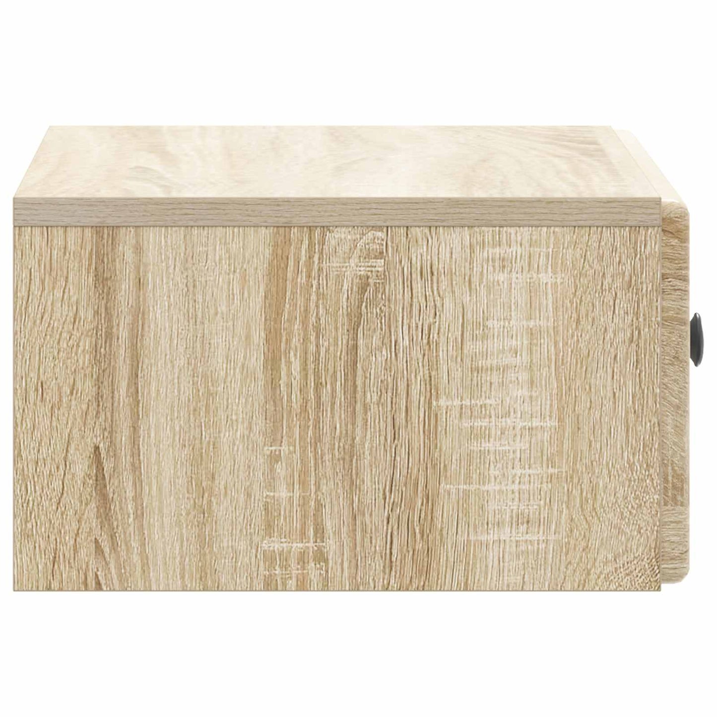 vidaXL Wall-Mounted Bedside Cabinet 2 pcs Sonoma Oak 49 x 34.5 x 20 cm