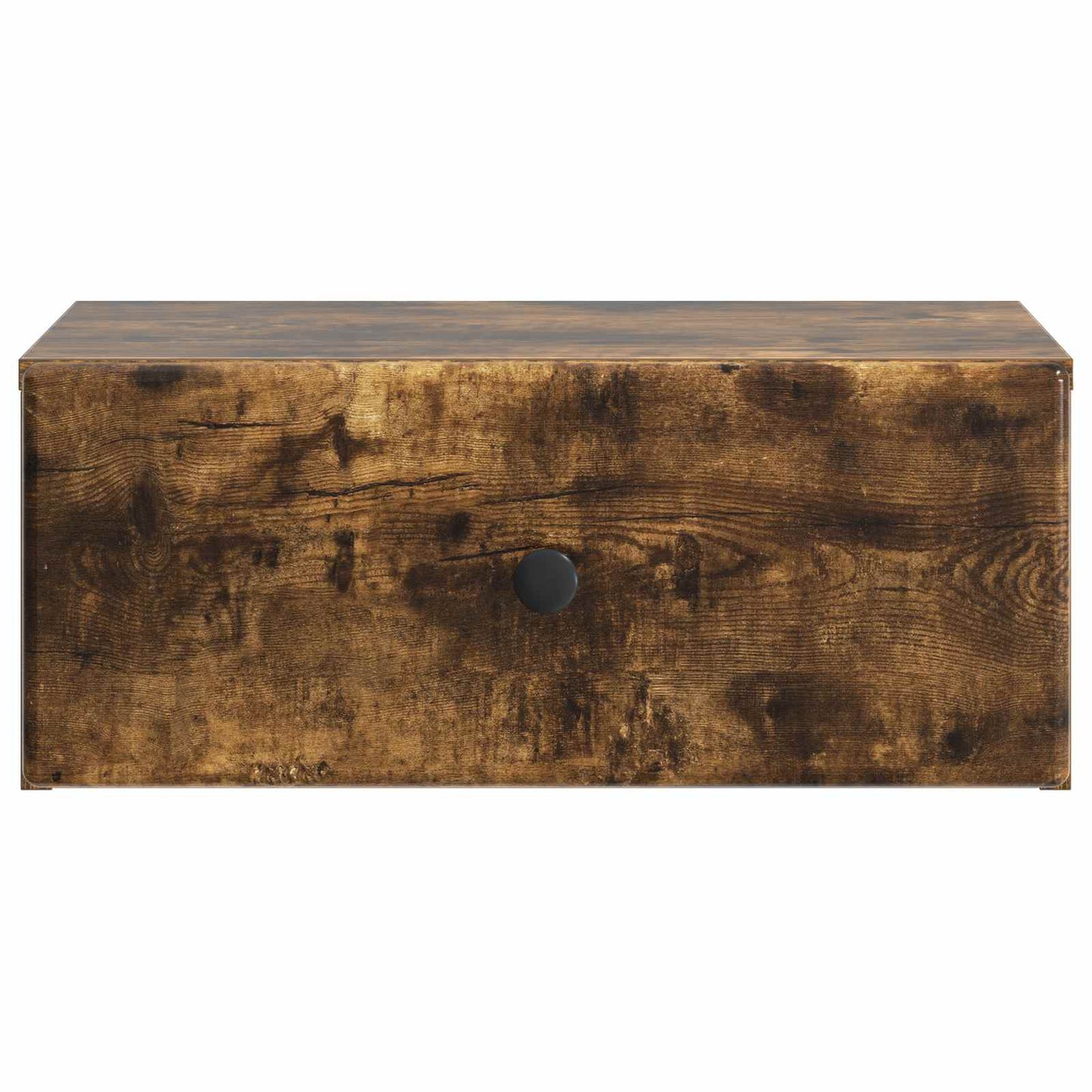 vidaXL Wall-Mounted Bedside Cabinet Smoked Oak 49 x 34.5 x 20 cm