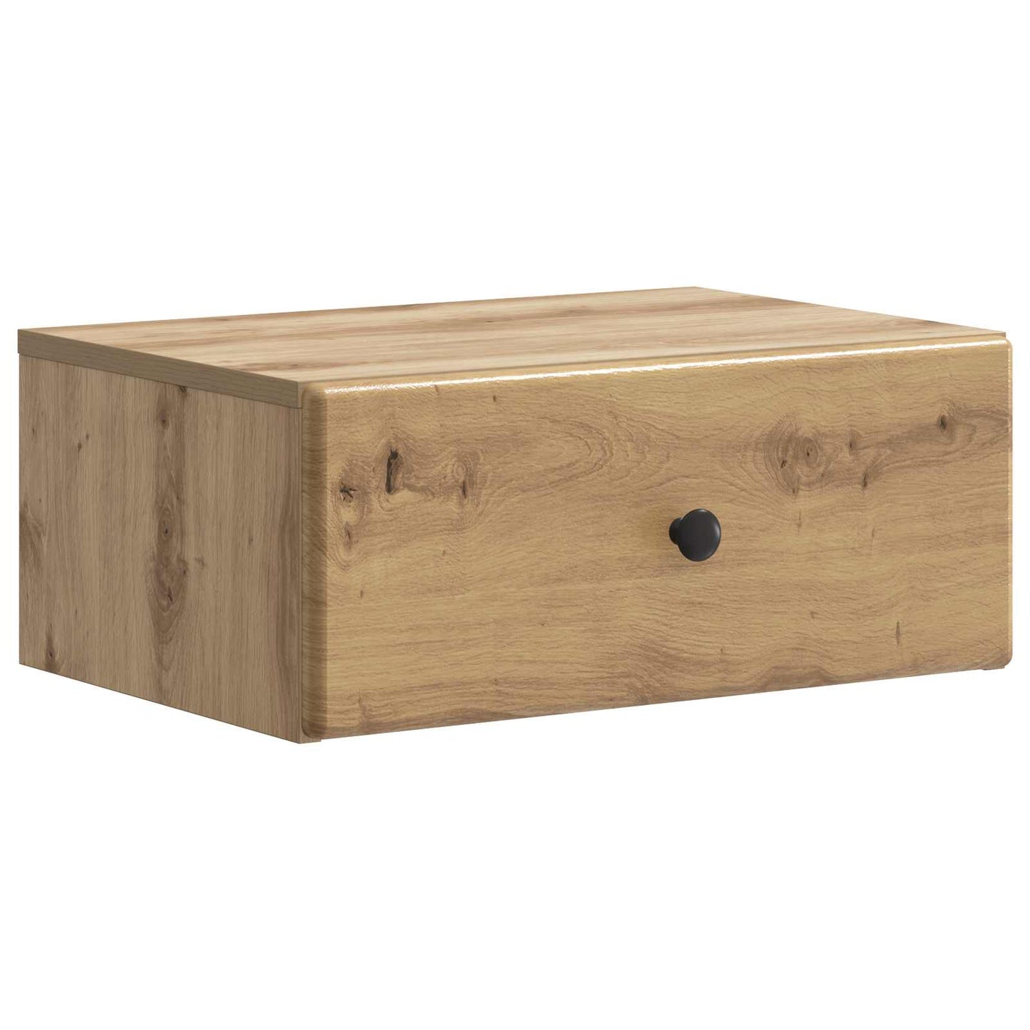 vidaXL Wall-Mounted Bedside Cabinet 2 pcs Artisan Oak
