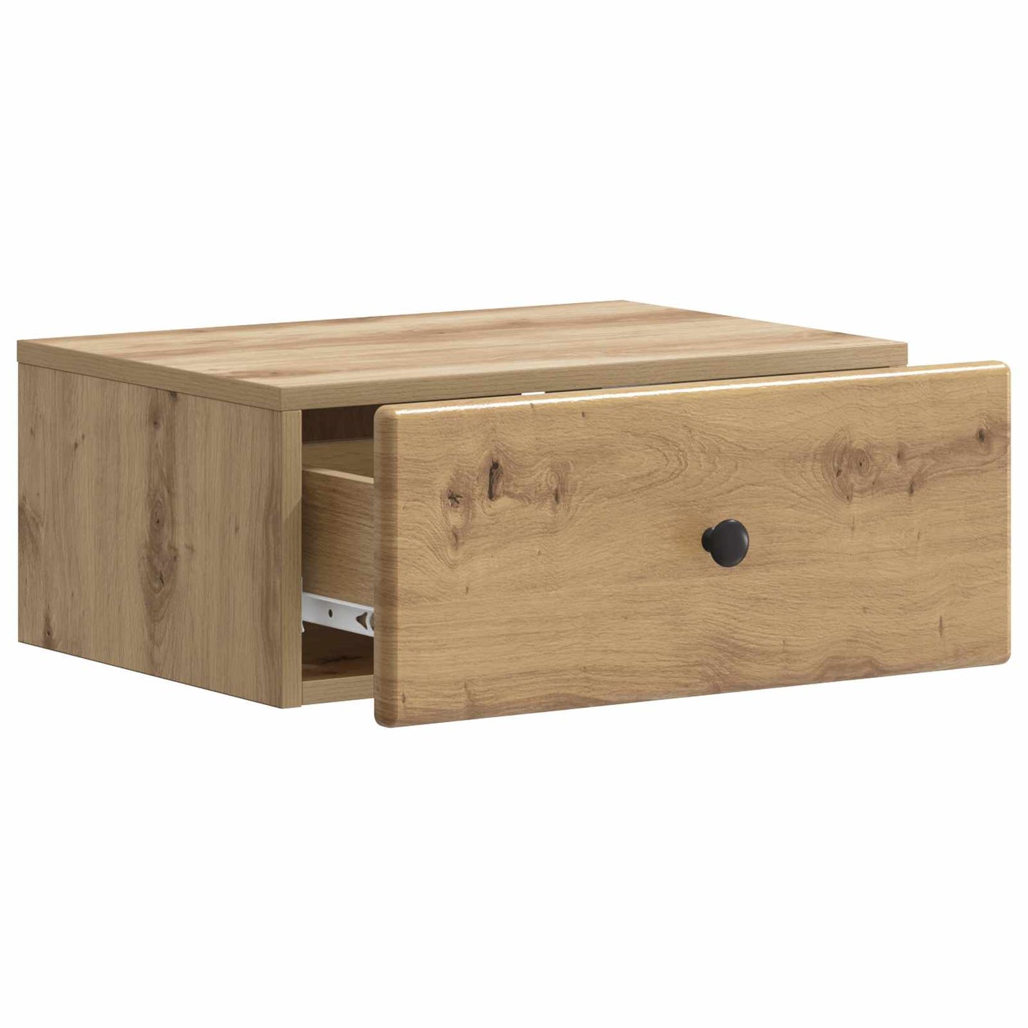 vidaXL Wall-Mounted Bedside Cabinet 2 pcs Artisan Oak