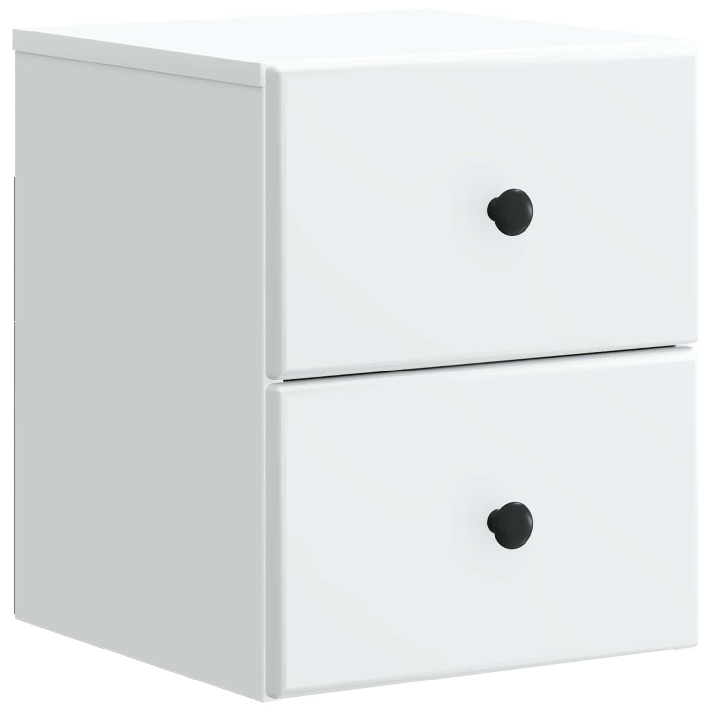 vidaXL Wall-Mounted Bedside Cabinet White 34.5 x 33 x 40 cm