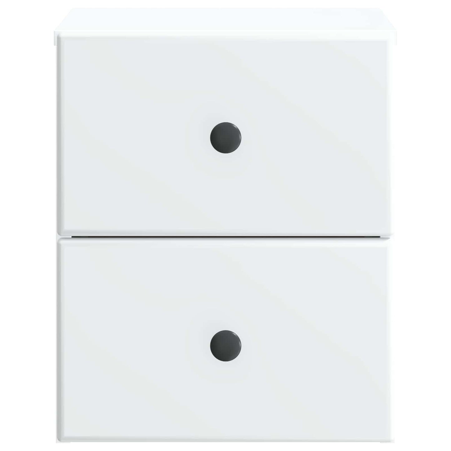 vidaXL Wall-Mounted Bedside Cabinet White 34.5 x 33 x 40 cm
