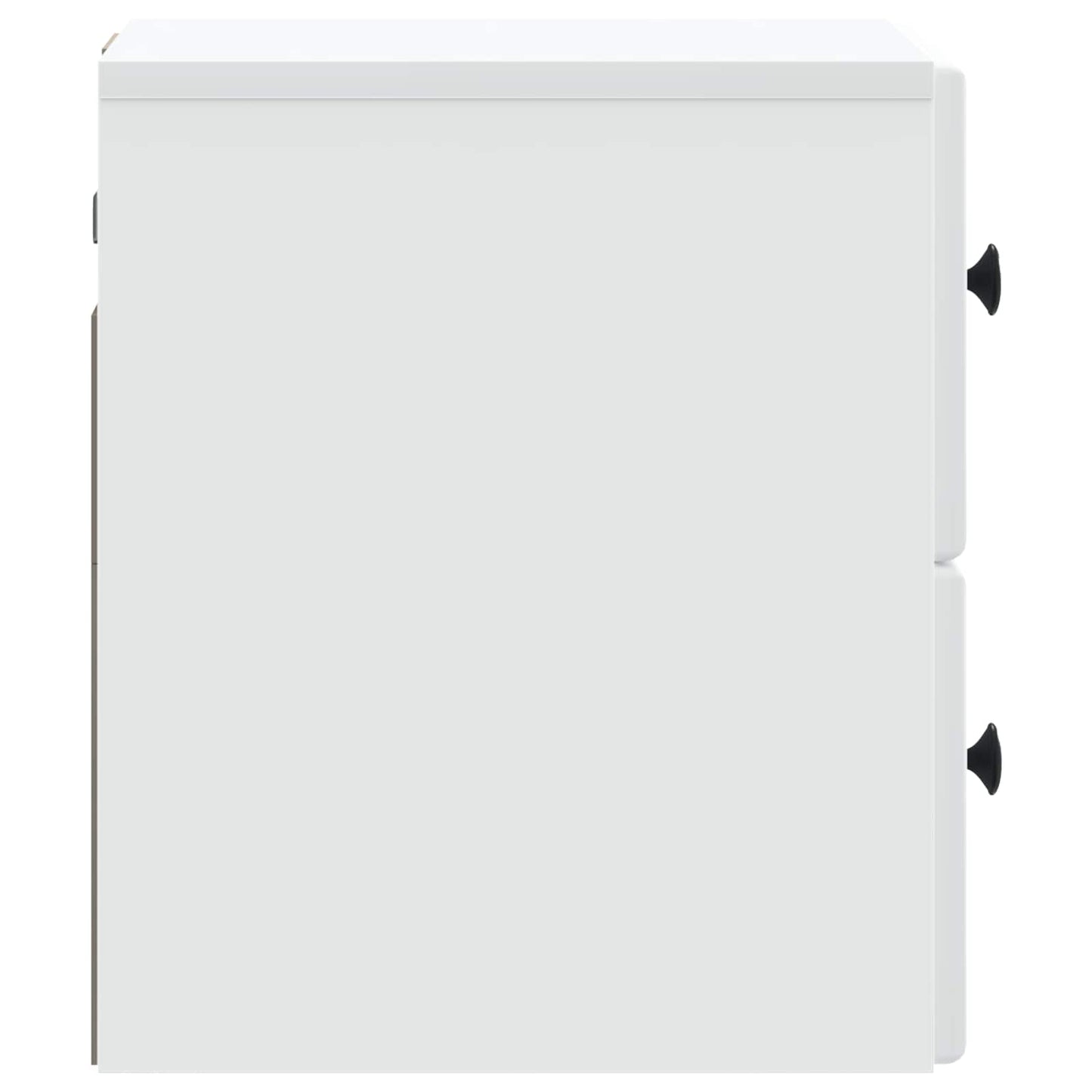 vidaXL Wall-Mounted Bedside Cabinet White 34.5 x 33 x 40 cm