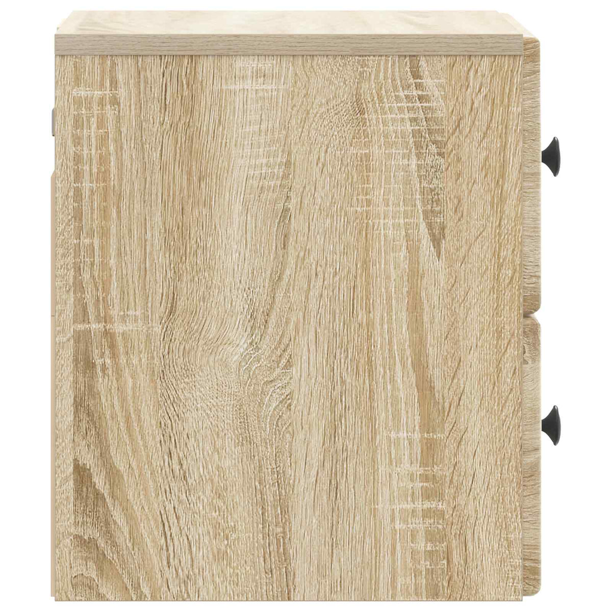 vidaXL Wall-Mounted Bedside Cabinet Sonoma Oak 34.5 x 33 x 40 cm