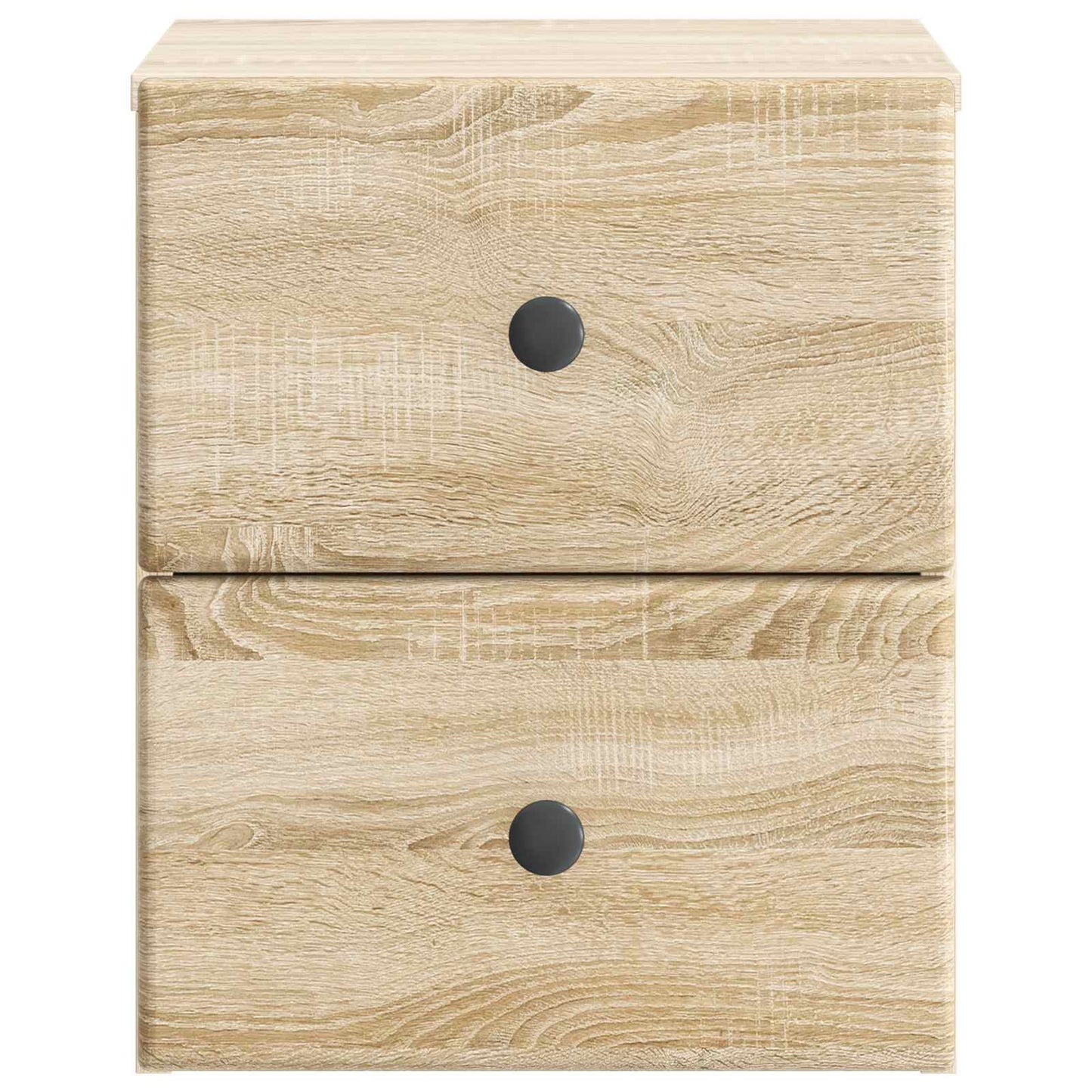 vidaXL Wall-Mounted Bedside Cabinet 2 pcs Sonoma Oak 34.5 x 33 x 40 cm
