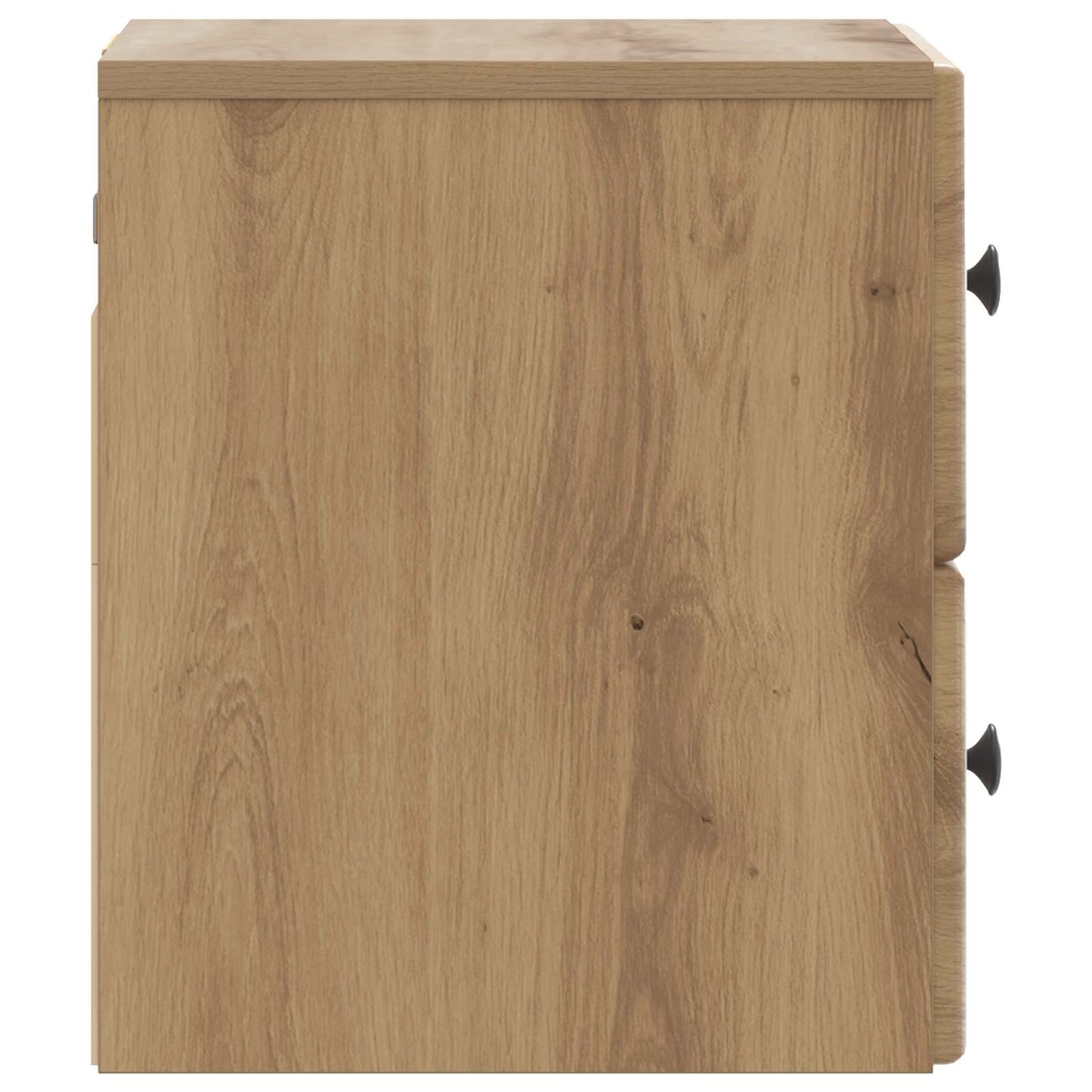 vidaXL Wall-Mounted Bedside Cabinet Artisan Oak 34.5 x 33 x 40 cm