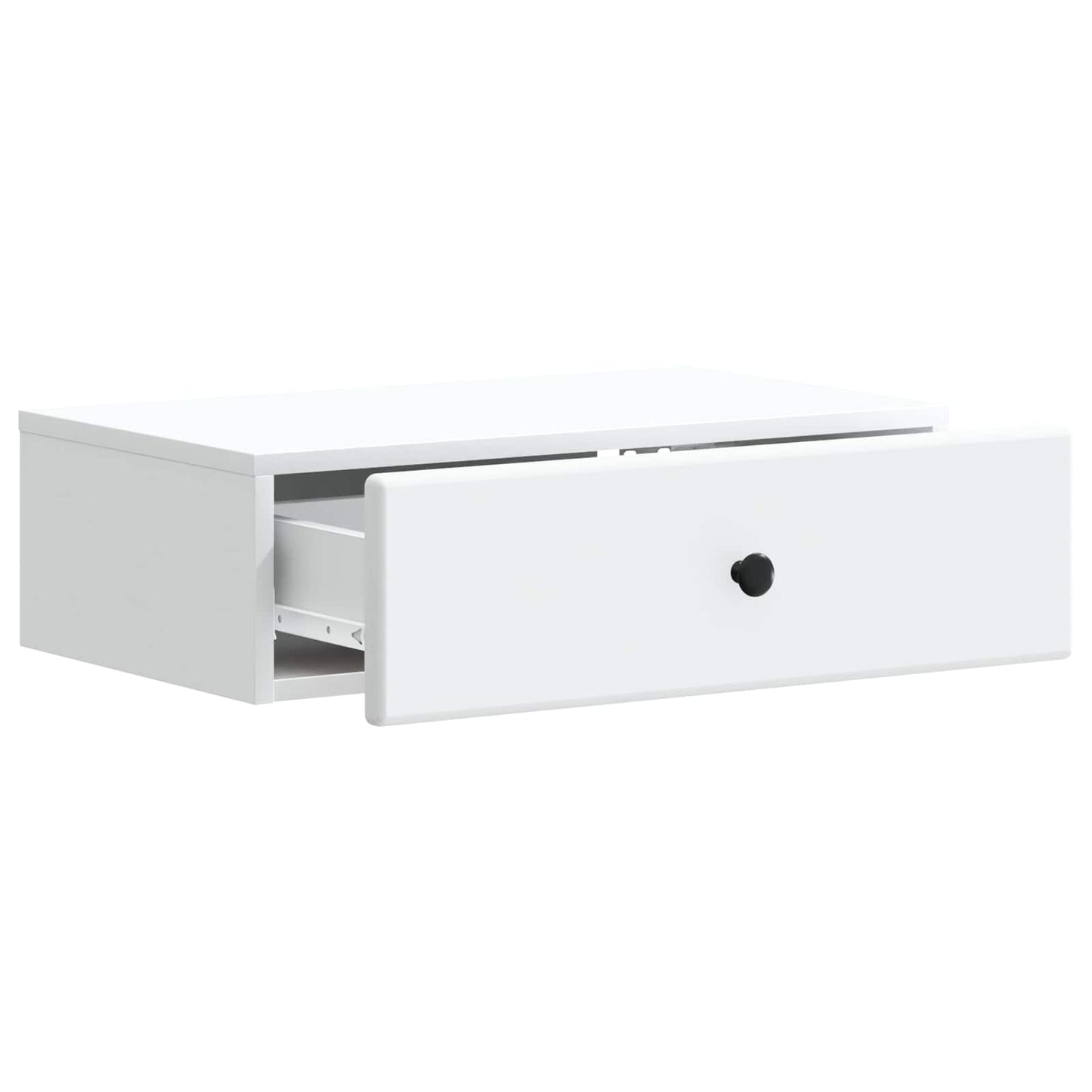 vidaXL Wall-Mounted Side Table White 59 x 34.5 x 17 cm Engineered Wood