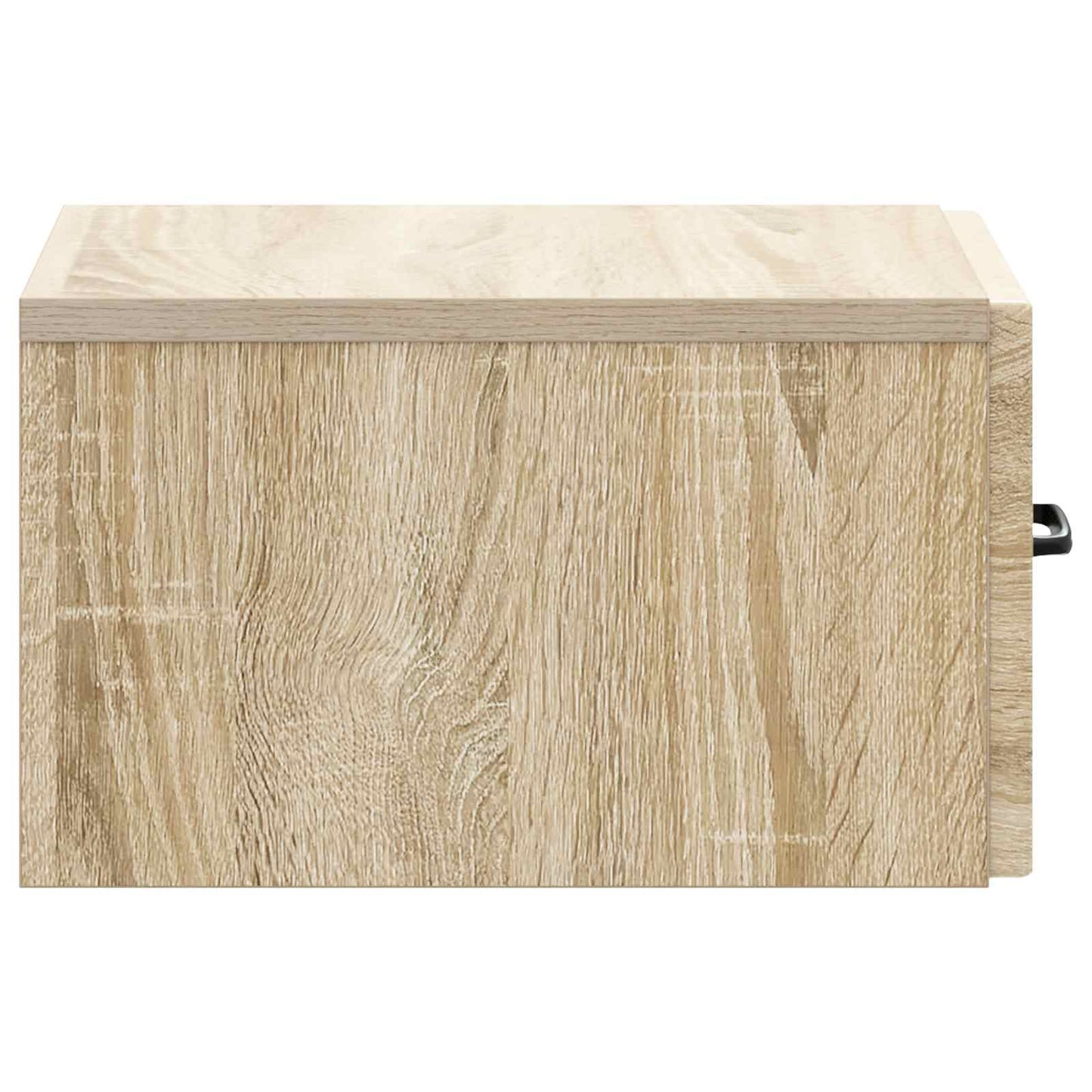 vidaXL Wall-Mounted Side Table Sonoma Oak 59 x 34.5 x 17 cm