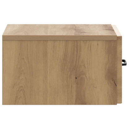 vidaXL Wall-Mounted Side Table 59 x 34.5 x 17 cm Engineered Wood