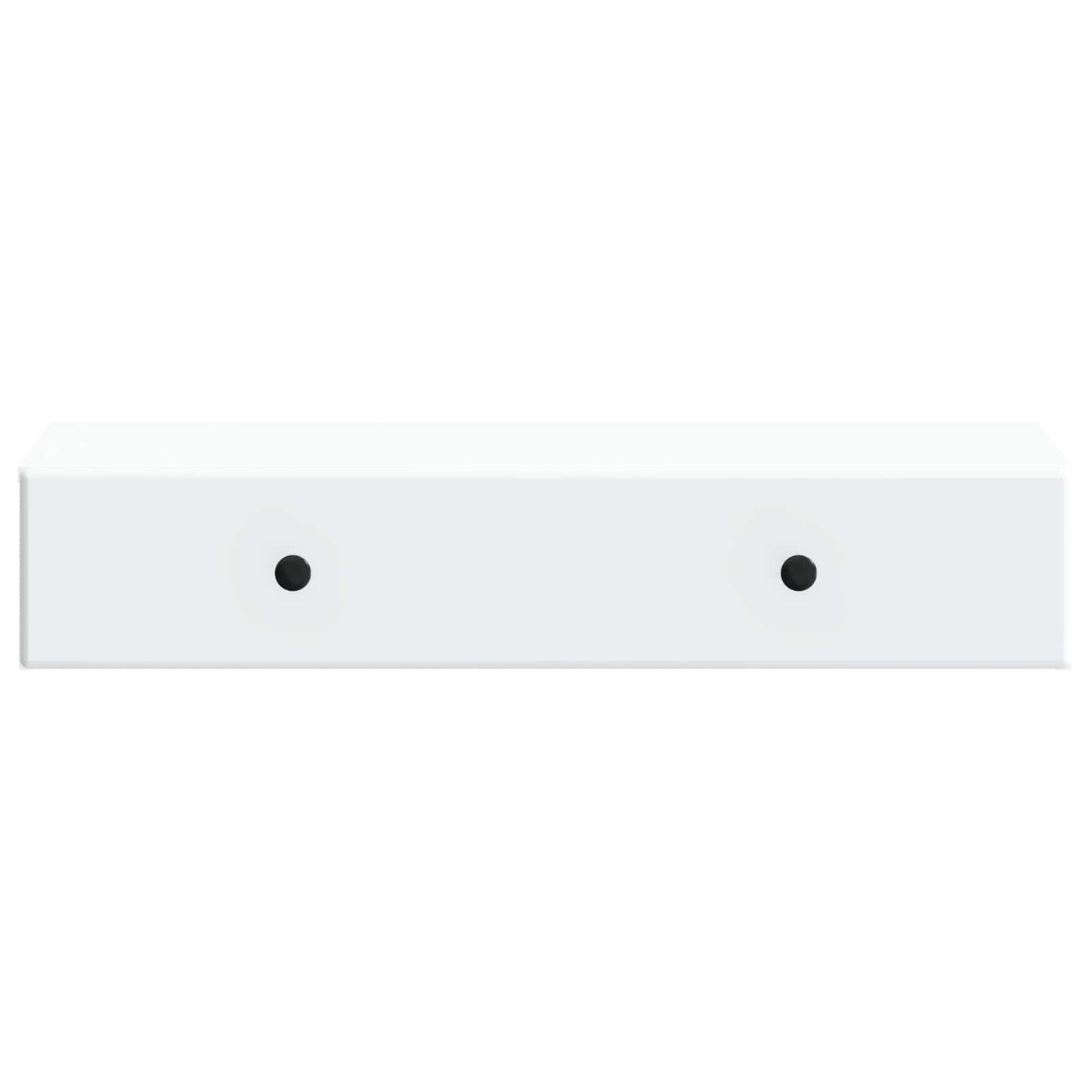 vidaXL Wall-Mounted Side Table Wall-mounted White 87.5 x 34.5 x 17 cm