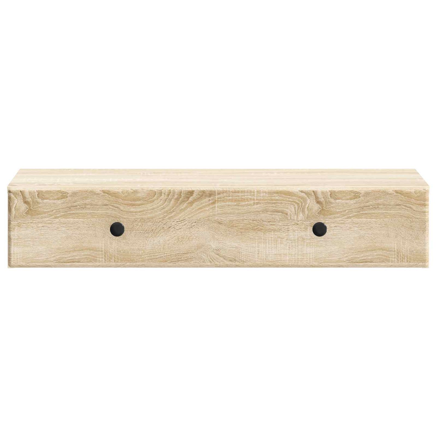 vidaXL Wall-Mounted Side Table Sonoma Oak 87.5 x 34.5 x 17 cm
