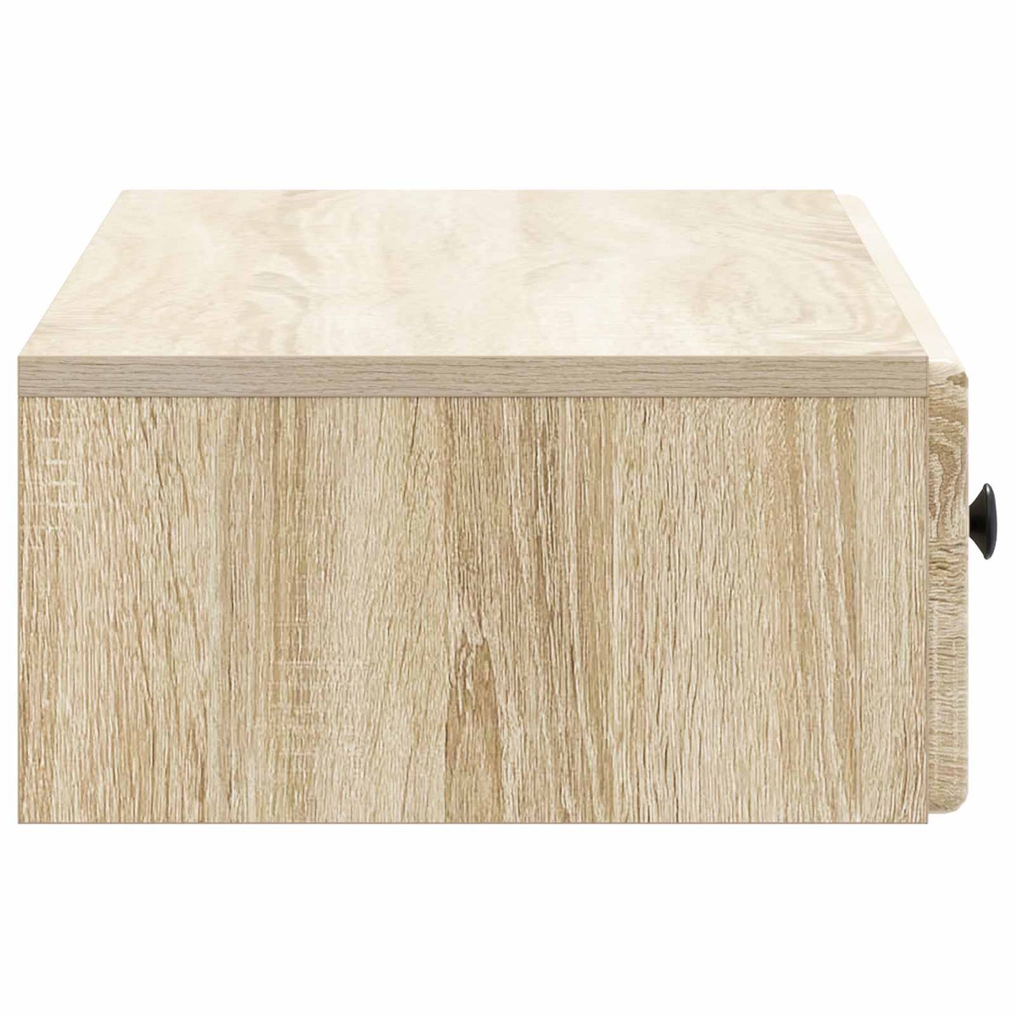 vidaXL Wall-Mounted Side Table Sonoma Oak 87.5 x 34.5 x 17 cm