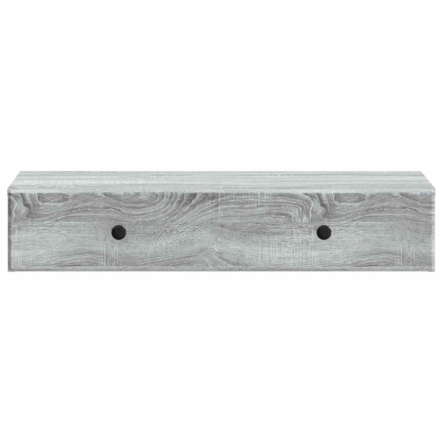 vidaXL Wall-Mounted Side Table Grey Sonoma 87.5 x 34.5 x 17 cm