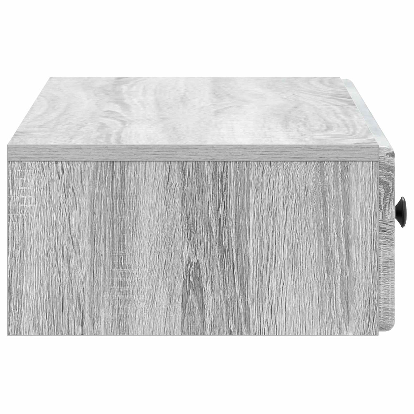 vidaXL Wall-Mounted Side Table Grey Sonoma 87.5 x 34.5 x 17 cm