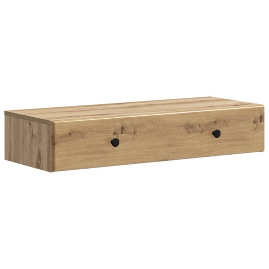 vidaXL Wall-Mounted Side Table 87.5 x 34.5 x 17 cm Engineered Wood