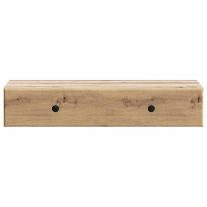 vidaXL Wall-Mounted Side Table 87.5 x 34.5 x 17 cm Engineered Wood