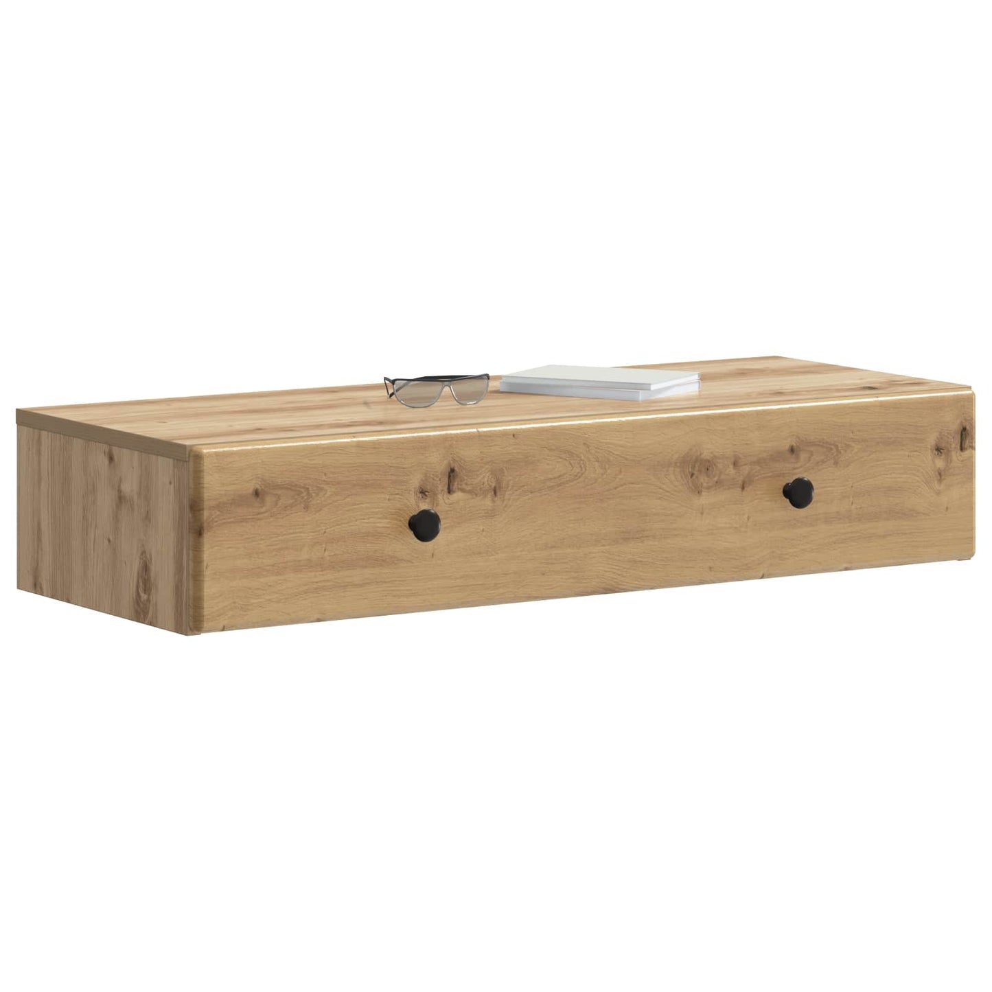 vidaXL Wall-Mounted Side Table 87.5 x 34.5 x 17 cm Engineered Wood