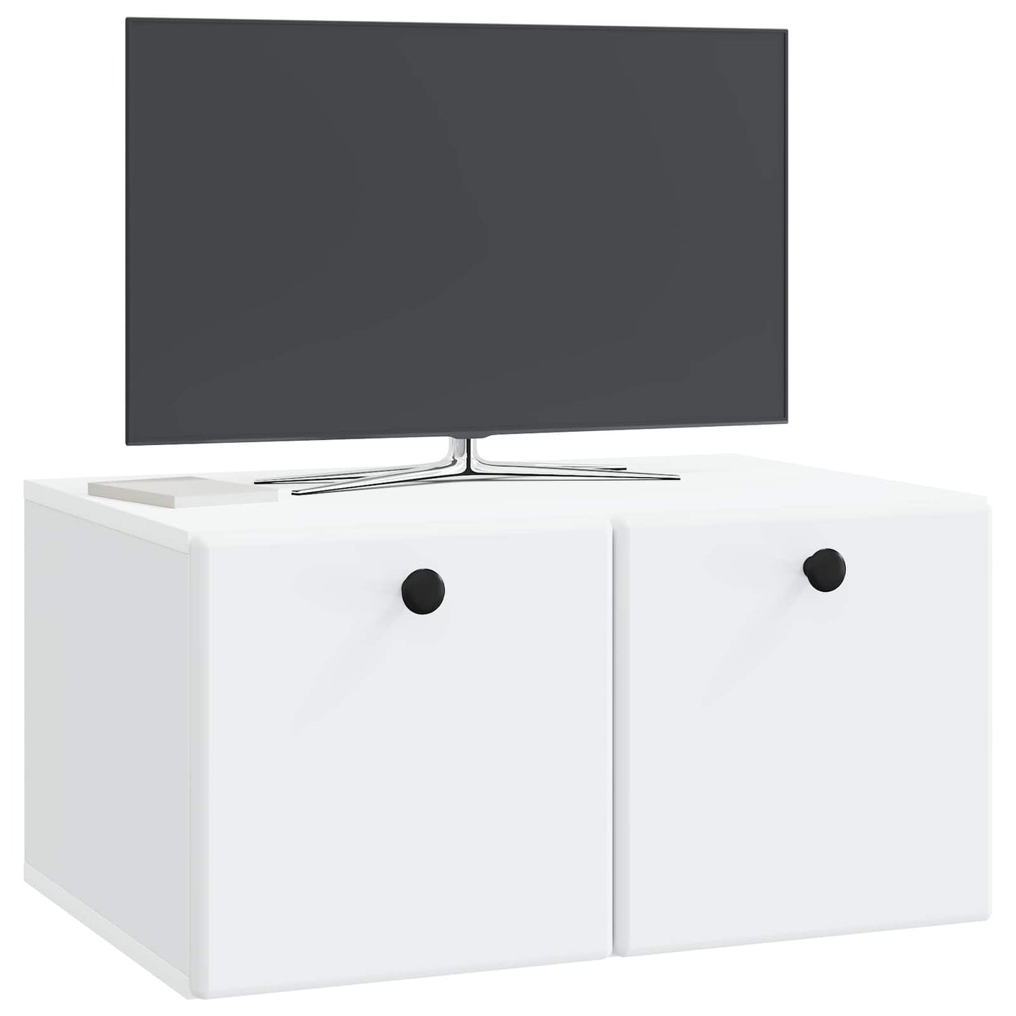 vidaXL Wall-Mounted TV Cabinet 59.5 x 41 x 30 cm White Engineered Wood