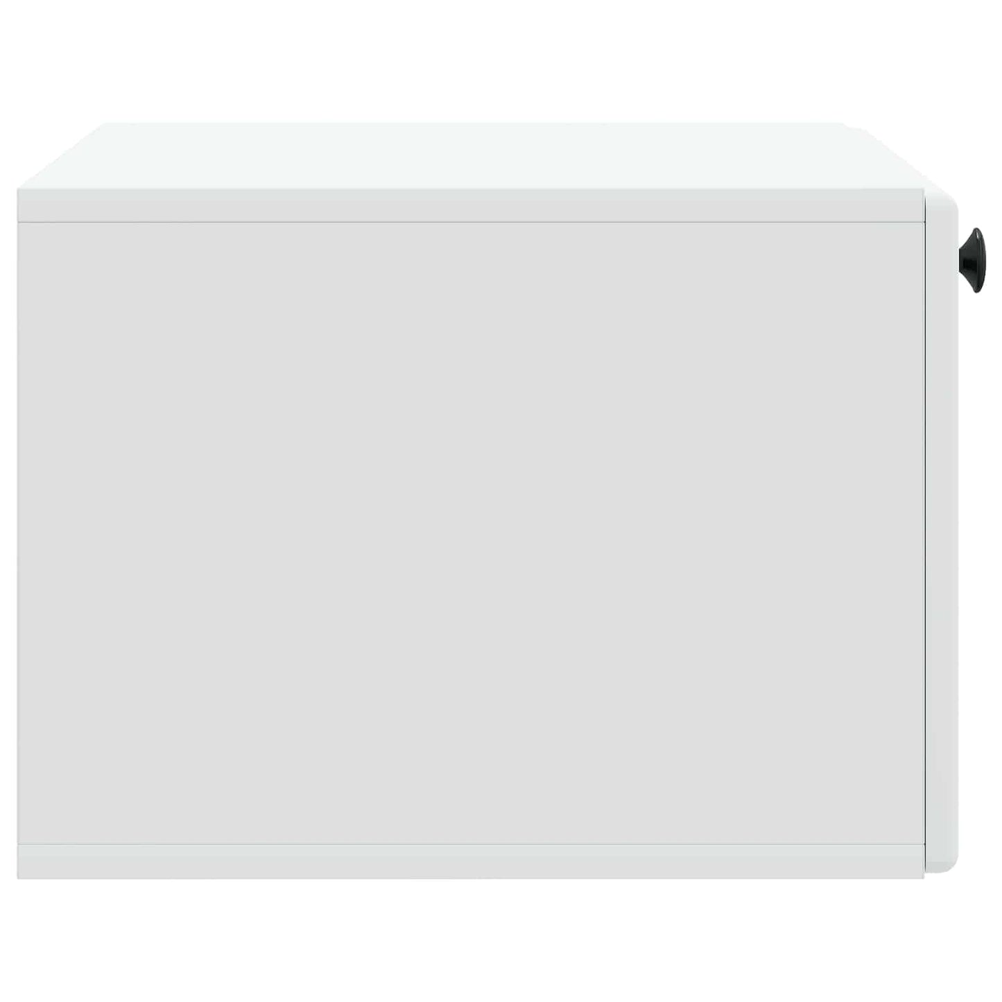 vidaXL Wall-Mounted TV Cabinet 59.5 x 41 x 30 cm White Engineered Wood