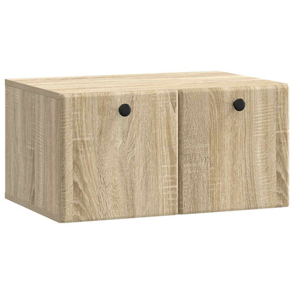 vidaXL Wall-Mounted TV Cabinet 59.5 x 41 x 30 cm Sonoma Oak
