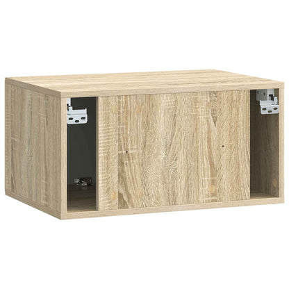 vidaXL Wall-Mounted TV Cabinet 59.5 x 41 x 30 cm Sonoma Oak