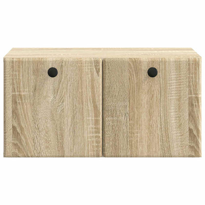 vidaXL Wall-Mounted TV Cabinet 59.5 x 41 x 30 cm Sonoma Oak