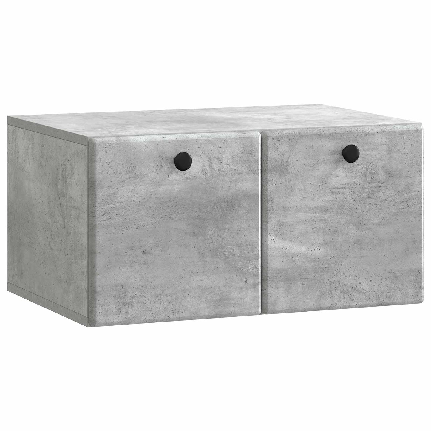 vidaXL Wall-Mounted TV Cabinet 59.5 x 41 x 30 cm Concrete Grey