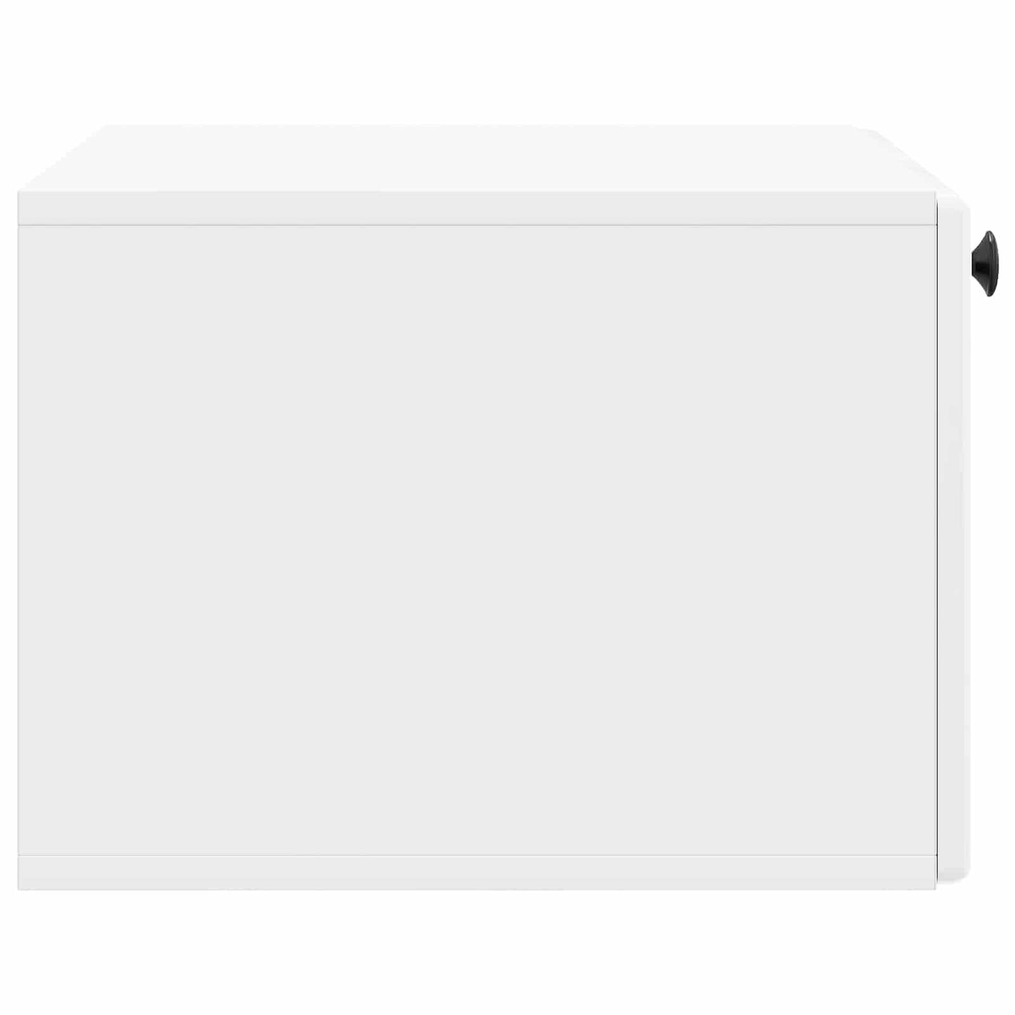 vidaXL Wall-Mounted TV Cabinet 59.5 x 41 x 30 cm High Gloss White